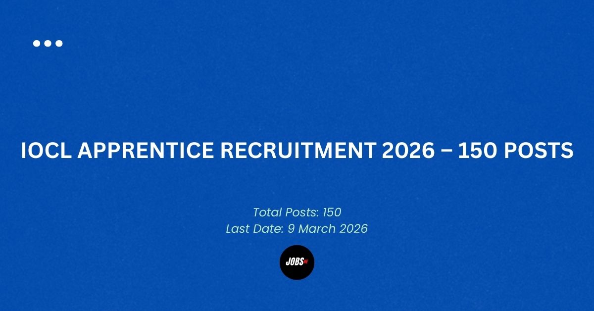 IOCL Apprentice Recruitment 2026 announcement