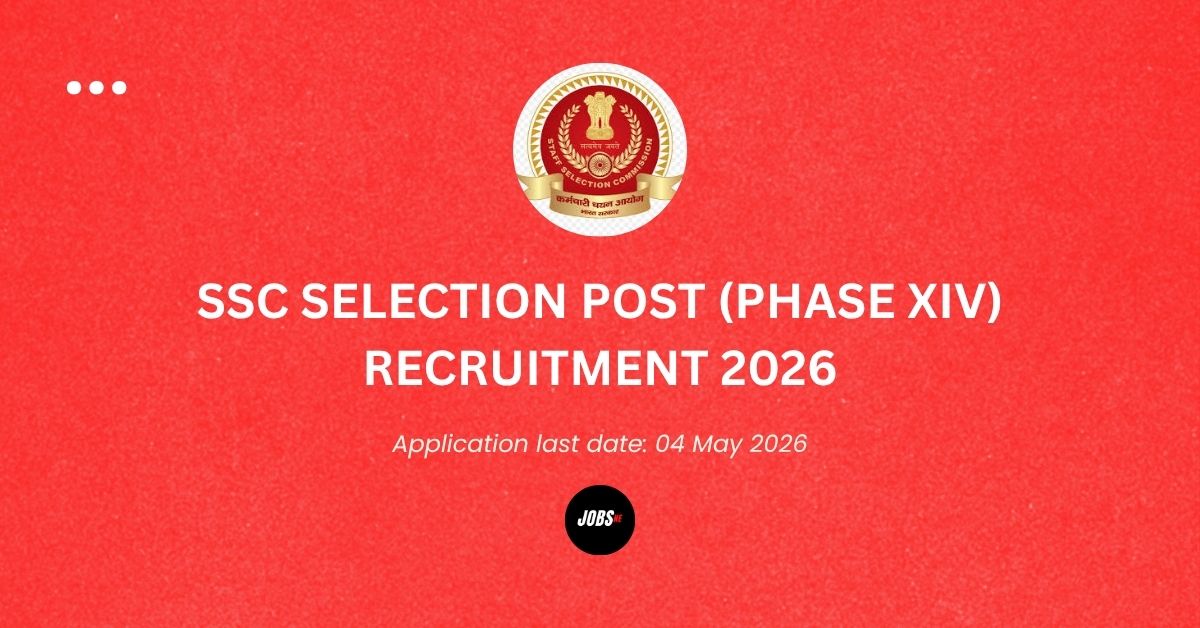 SSC Selection Post Recruitment 2026