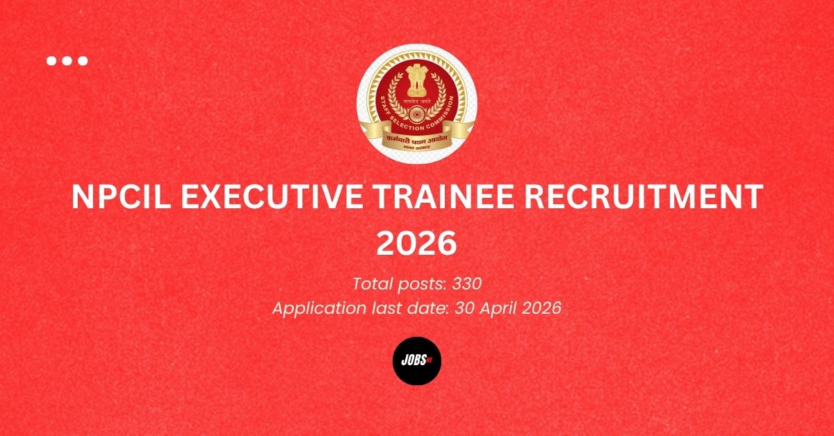 NPCIL recruitment announcement for 2026