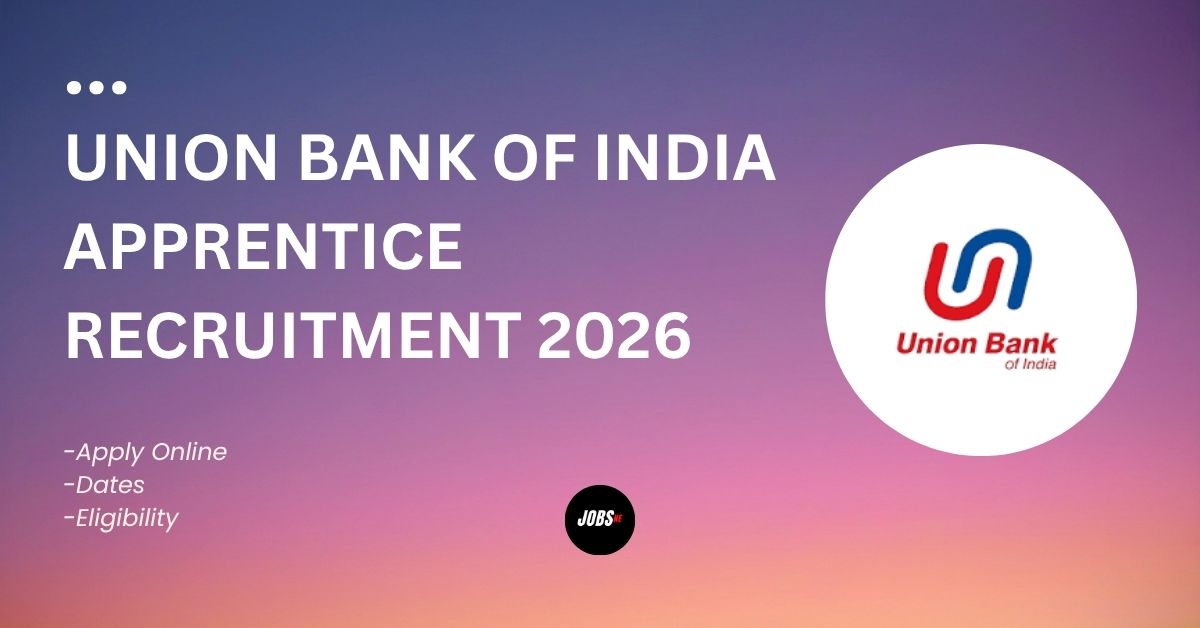 Union Bank of India recruitment announcement