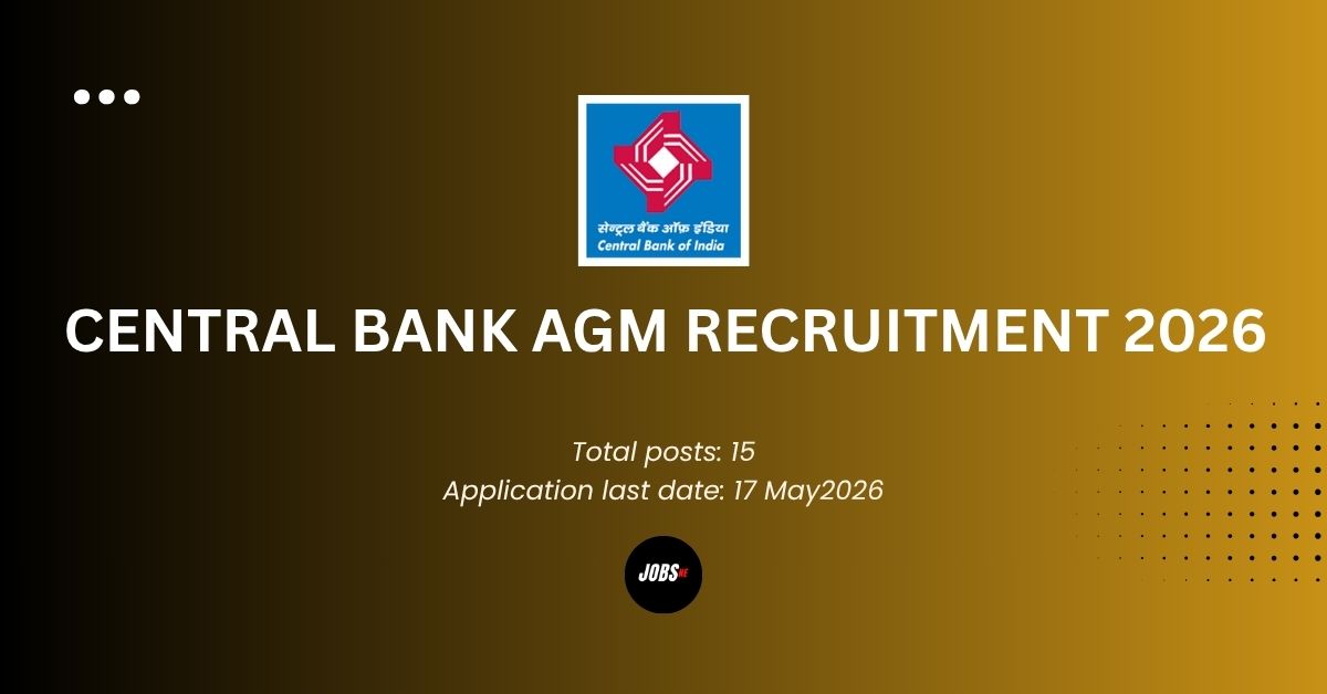 Central bank of india recruitment
