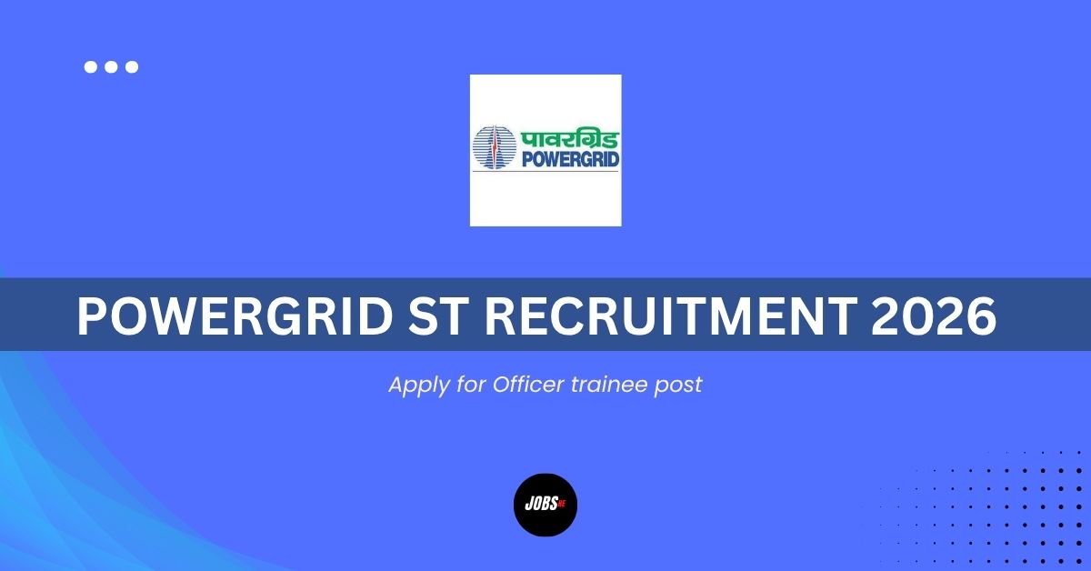 Powergrid st post recruitment