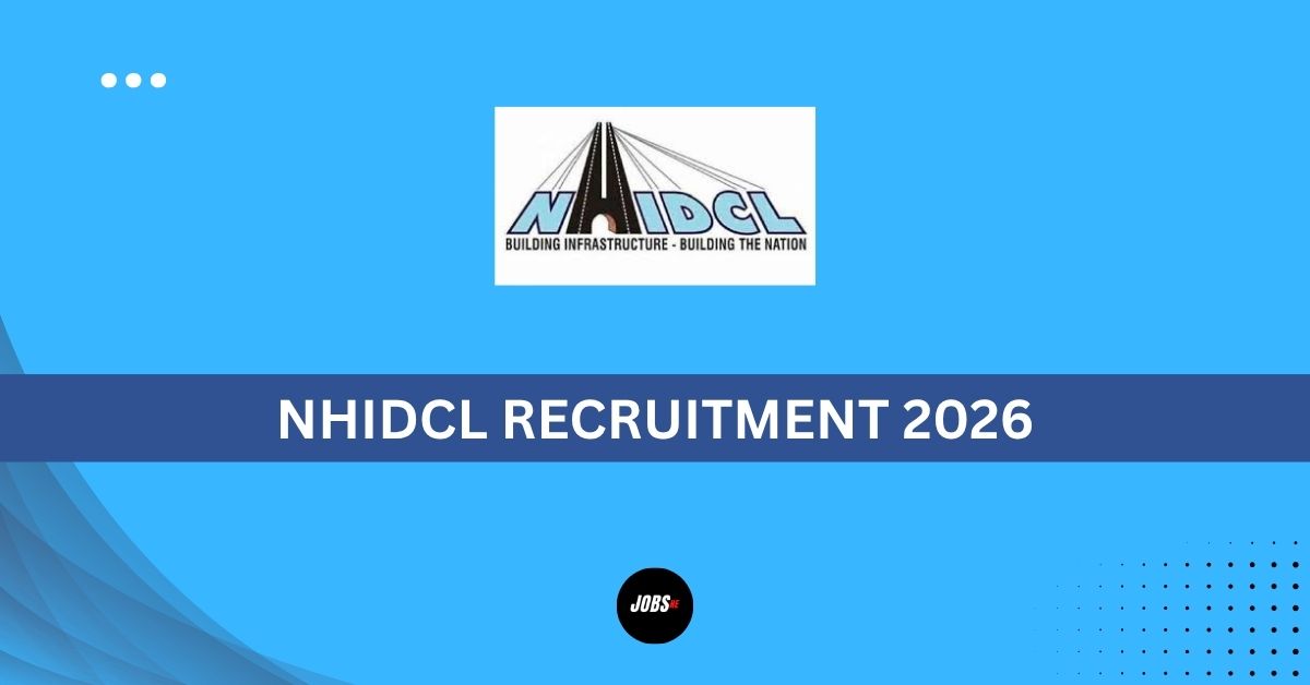 NHIDCL Recruitment 2026