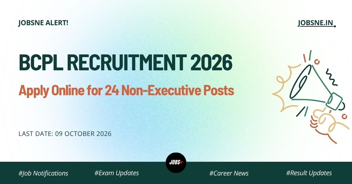 BCPL Recruitment